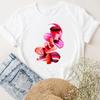 Women Tshirts Short Sleeve Nail Art Fingernail Ladies Fashion Casual Summer Clothes Female Tee Graphic T-shirt Clothing
