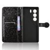For TECNO Camon 40 4G Wallet Case Dot Pattern Imprint PU Leather Phone Cover
