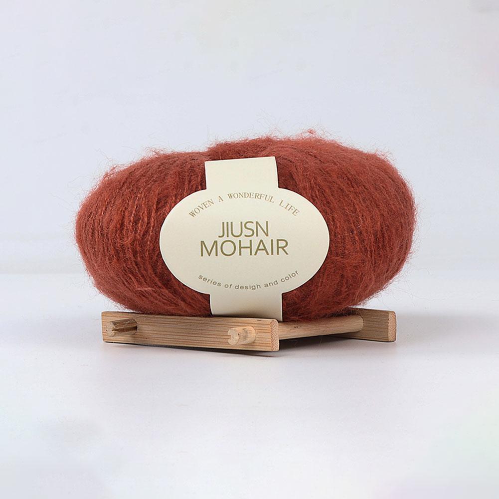 25g Mohair Yarn Extra Soft Warm Baby Wool Crochet Yarn for Hand Knitting Sweater Shawl Scarf DIY Material Supplies