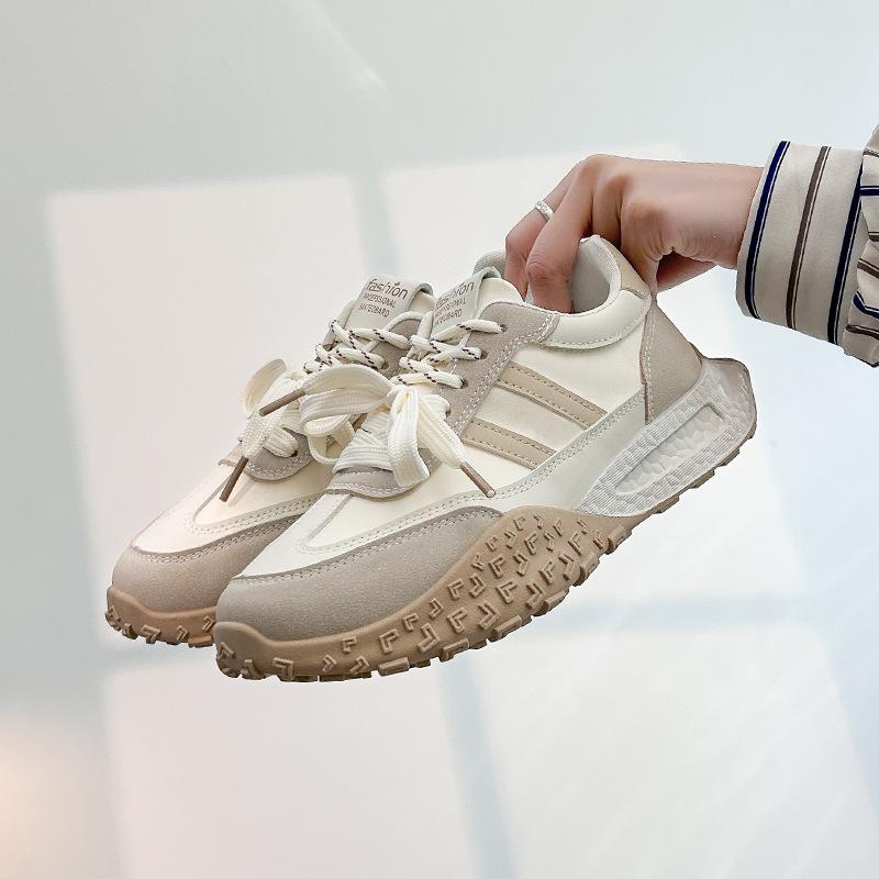 Ins корейская версия новой женской обуви Forrest Gump для весны 2025 года, студенческая спортивная платформа, увеличивающая рост, повседневная обувь для женщин JCF-2608