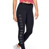 Under Armour Женские леггинсы для тренировок с принтом любимых букв UA, черные 1329318-001