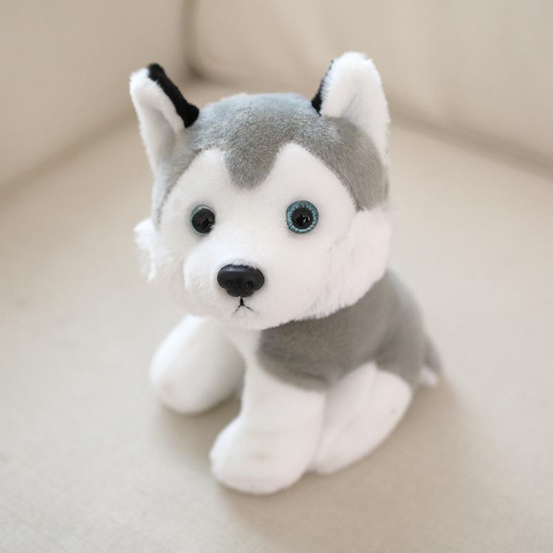 18cm Cute Simulation of Many Kinds of Dog Plush Toys Delicate Small Kawaii Husky Dolls for Pet Gifts Shiba Inu Chihuahua