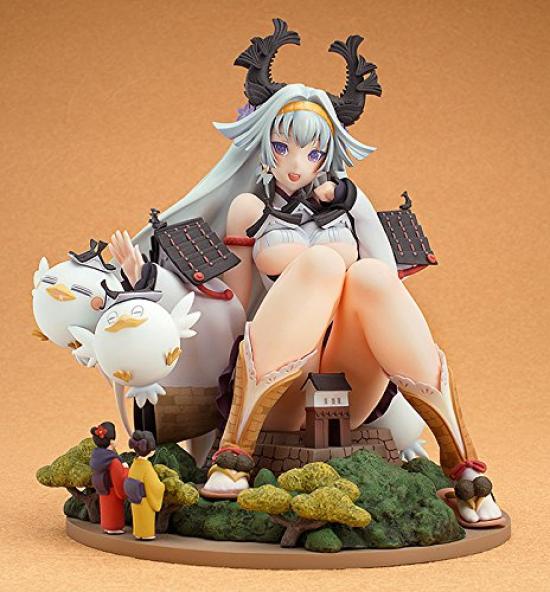 Sengoku Busho Hime MURAMASA Himeji Castle масштабная масштабная покрашенная готовая фигурка 1/350 (1/7 эквивалент) ATBC-ПВХ