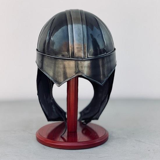 Fantasy Viking Helmet, Handcrafted Norse Style Armor for Halloween, Roleplay, or Medieva Decor Gift