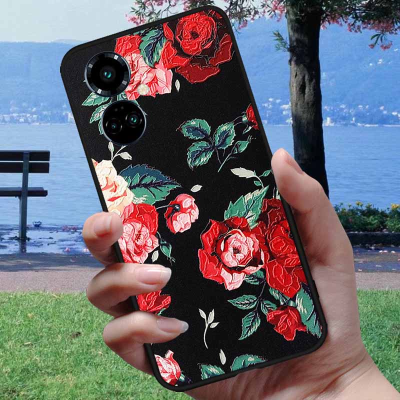 Чехол для Tecno Camon 19 Camon19 Neo 3D Рельефный Тисненый Чехол для Телефона Для Tecno Camon 19 Pro 4G 5G Neo Мягкий Силикон Мультяшный