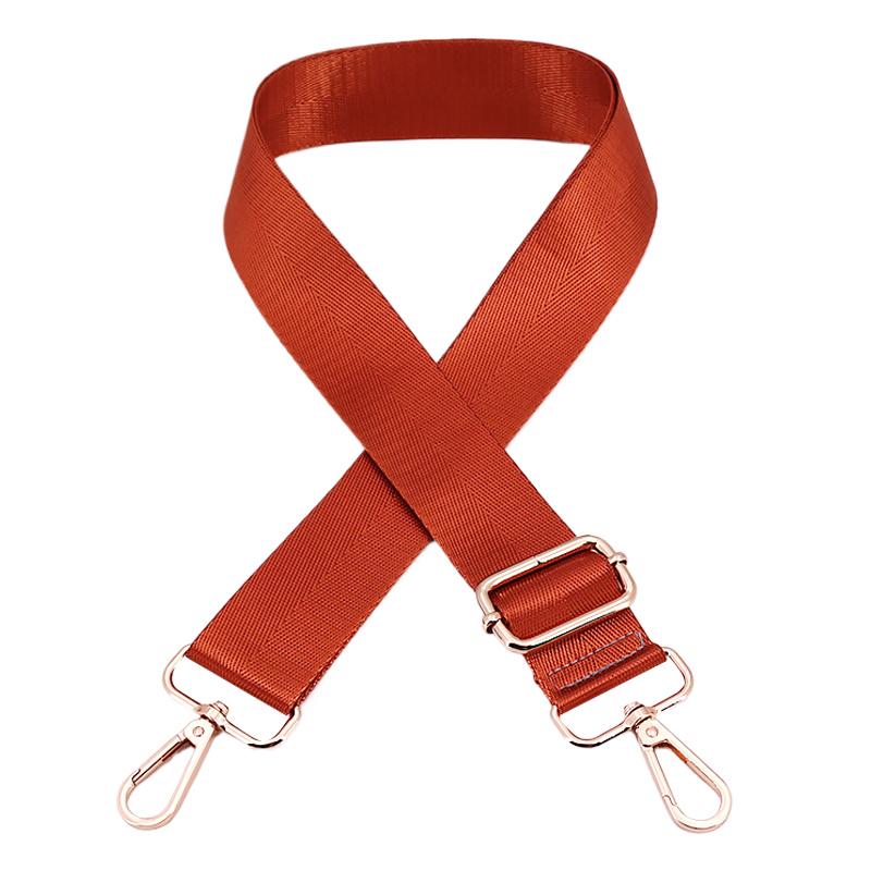 Ремень через плечо Широкий плечевой ремень Холщовый сменный ремень Регулируемый Однотонный Ремешок для сумки Аксессуары для сумки