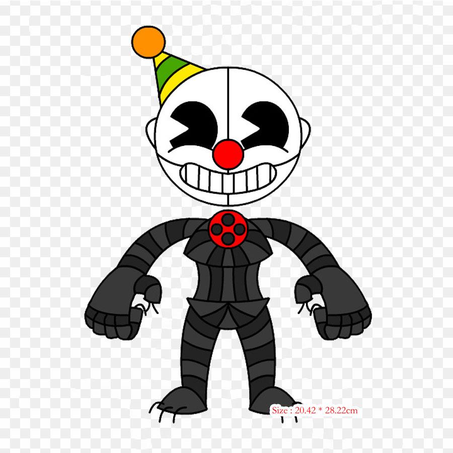 Five Nights At Freddy's Sister Location Art Wikia Iron-on Transfers For Clothing Tshirt Bag Heat Transfer Stickers Iron On Patches