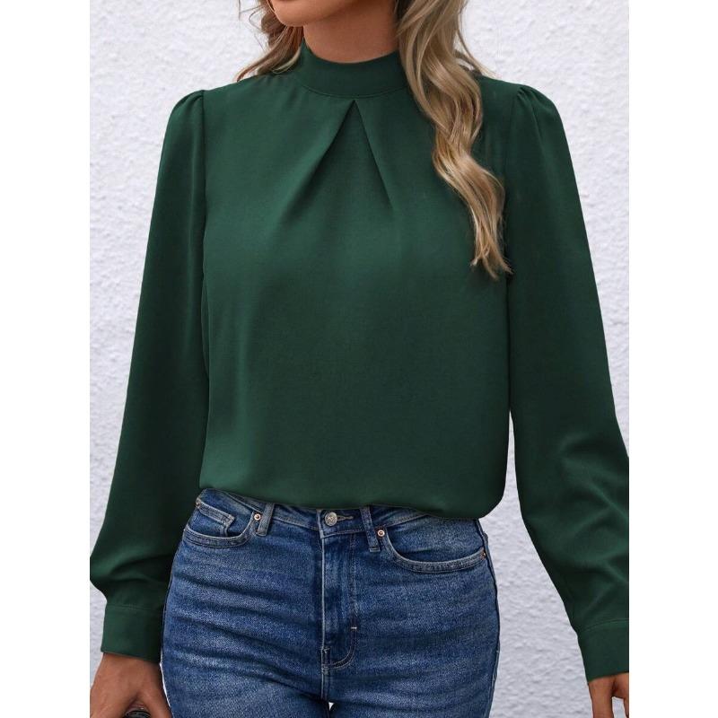 Женская атласная рубашка весна/лето новые модные блузки и рубашки с длинными рукавами