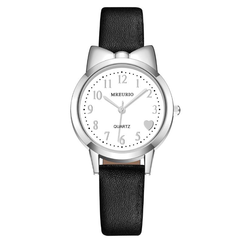 Студенческие женские часы для девочек, женские часы, милые детские кварцевые часы с поясом Bow Love Digital