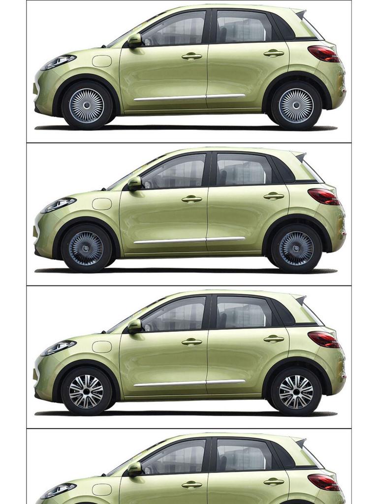 15-inch Wheel Hub Covers for Wuling Bingo - New Energy Vehicle Tire Mod Shells & Plastic Protective Wheel Caps.