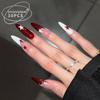 Trendy Wearable Star French Nail Art Stickers - High-End Hot Girl False Nails