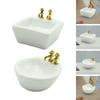 1/12 Dollhouse Simulation Wash Basin Bathroom Scene Model Miniature Furniture