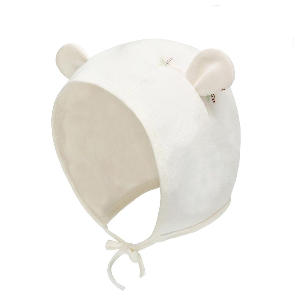 Baby Hat Spring and Autumn Style Unisex Infant Double Layer Fetal Hat Ear Protection Hat