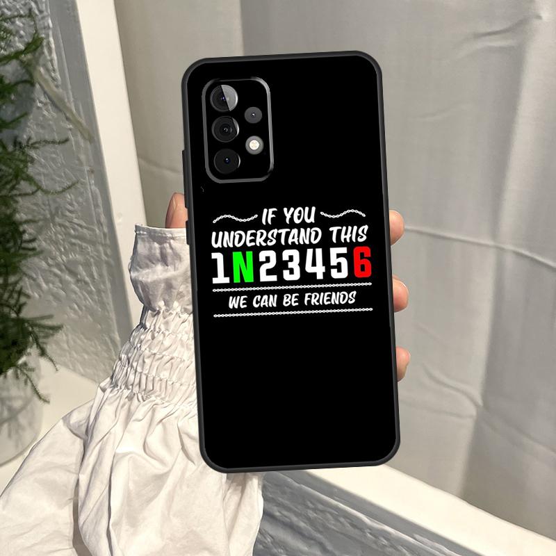 1N23456 Мотоциклетный чехол для Samsung Galaxy A52S A06 A16 A26 A36 A56 A55 A35 A15 A53 A32 A33 A13 A14 A34 A54 A17