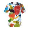T Shirts Kawaii Hip Hop Fruit Style 3D Print Kids T Shirt Fashion Casual Cartoons T-shirt Boy Girl Children's Clothes Tops