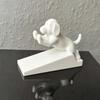Thickened Dog-Shaped Door Wedge Noise-Reducing Door Stop Wedge Cat Door Holder  Home Decoration