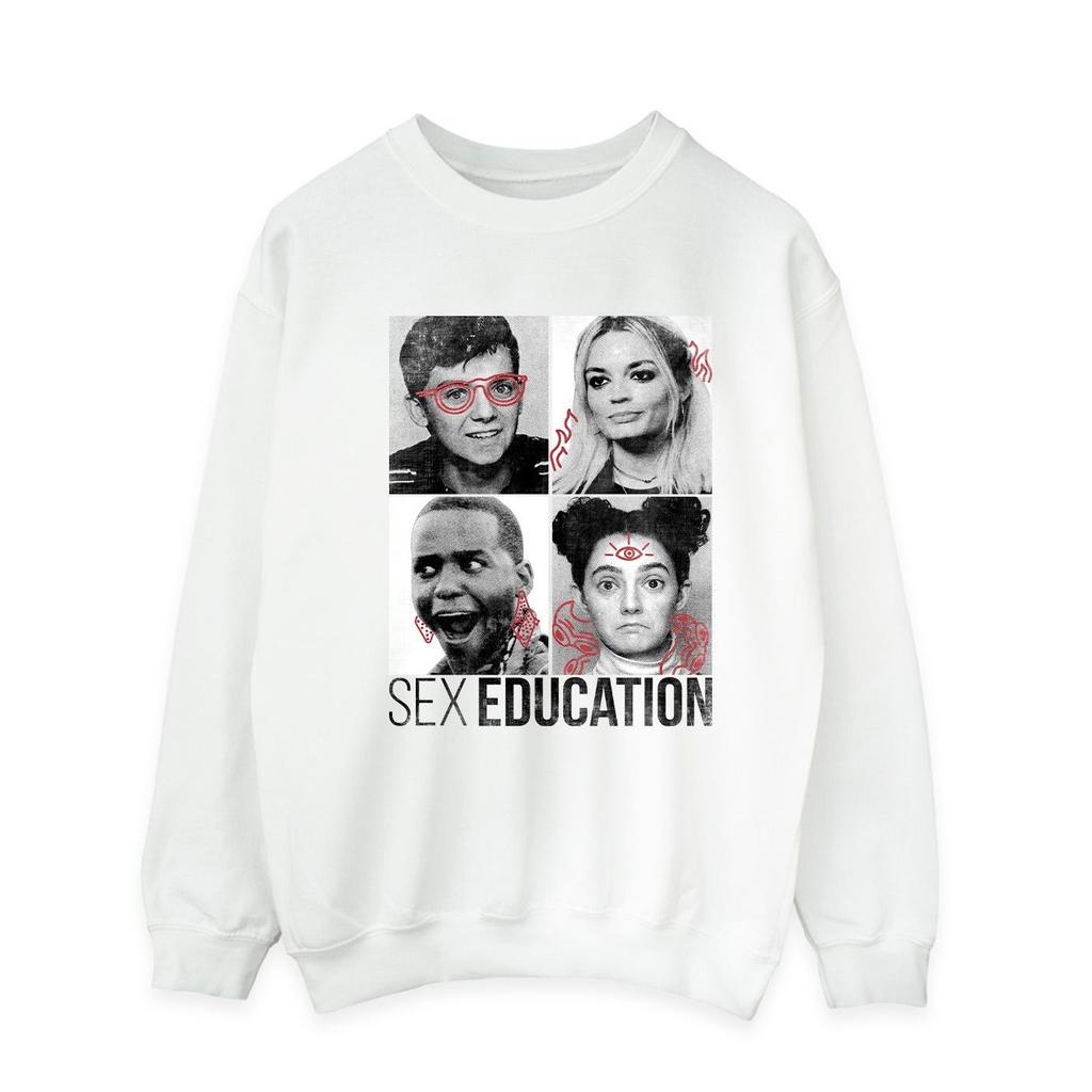 Netflix Mens Sex Education Class Photos Sweatshirt