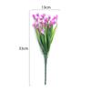 1Pcs Artificial Flowers Bouquet 33cm Fake Flower for Indoor Home Room Decor Garden Wedding Decor Outdoor Vase Flower Arrangement