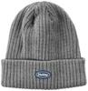 Вязаная шапка с логотипом LOGOWAPPEN серая СВОБОДНЫЙ РАЗМЕР [Dickies]