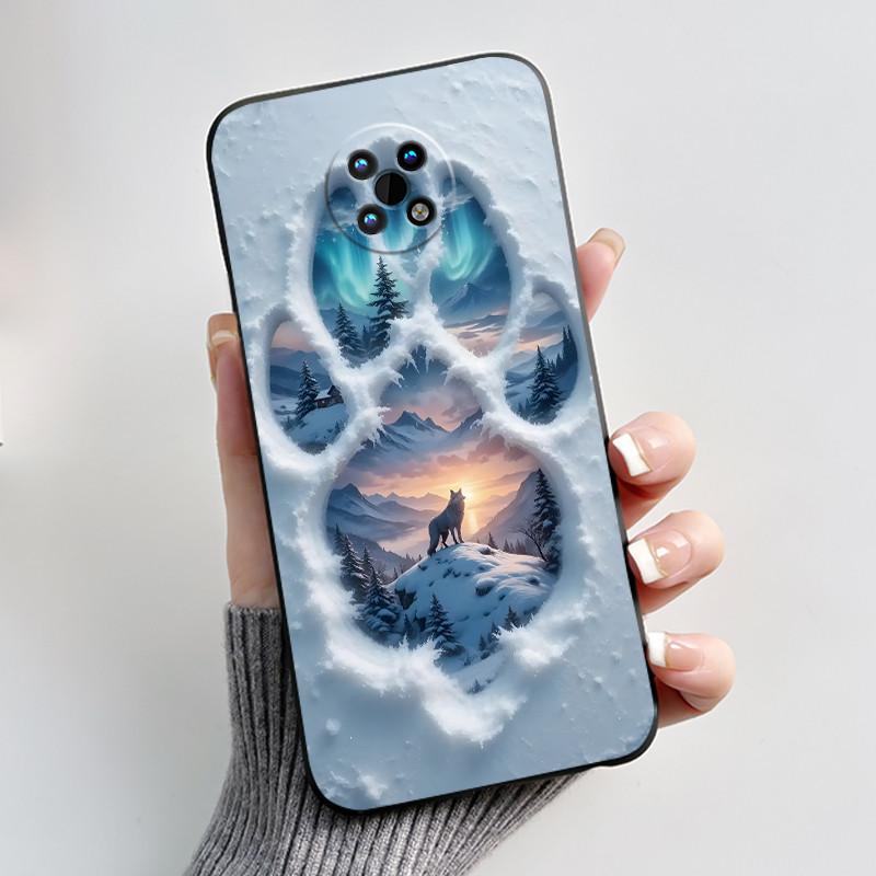 Fashion Jelly Color Black Case For Nokia G50 5G Shockproof Bumper Soft Cover New Design Astronaut Pattern Shell