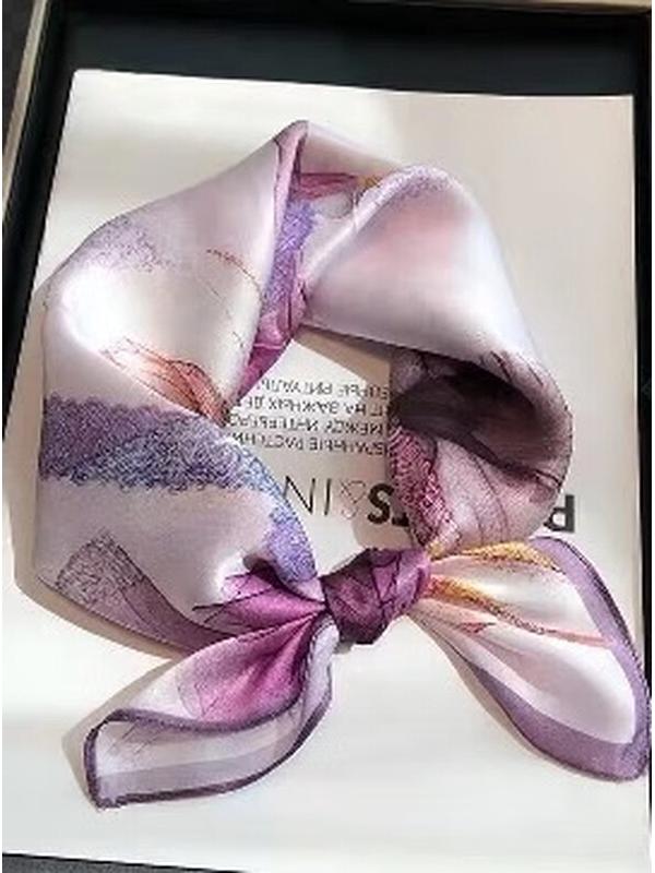 SIYUTANG 53cm Silk Square Scarf