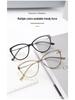 Tortoiseshell Cat-Eye Glasses for Nearsighted Women: Light, Large Frames, Decorative, Fits Square/Round Faces, Prescription-Ready