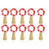 10pcs Solar Cork String Lights, 2m 20LED Silvery Wire String, Bottle Stopper Lights, Bottle Cork Lamp Strings, Multiple Colors