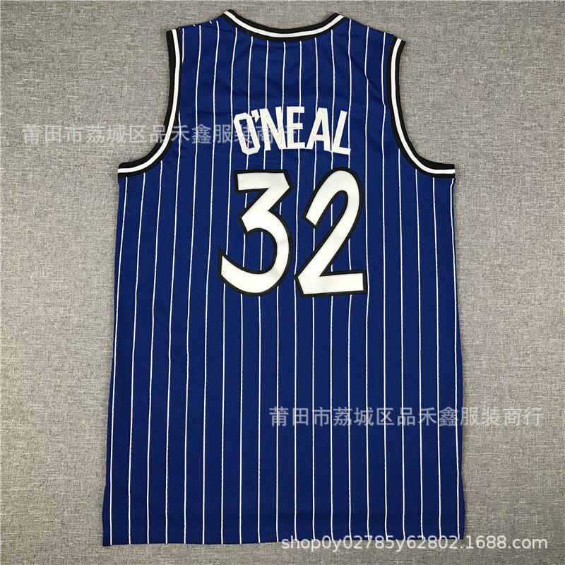 Vintage NBA Basketball Jersey Men Women Cotton Mesh Team Sports Fan Apparel Shaq Penny Hardaway Tracy McGrady