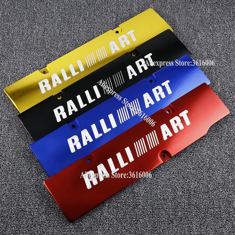 1pcs Ralli art Aluminum Engine Spark Plug Cover For Mitsubishi Lancer-ex