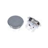 2Pcs Round Overflow Cover Tidy Trim Chrome Bathroom Basin Sink Spare Replacement