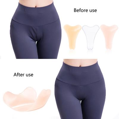 Camel Toe Concealer Многоразовый Бесследный Невидимый Клей Силиконовый Для Женщин Леггинсы Купальники Спортивная Одежда Водонепроницаемый Чехол Pad