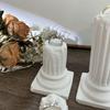 White Gypsum Roman Column Ring Stand Exquisite Ring Display Rack  High Quality