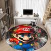 1 шт. Круглый ковер Mario для офиса, спальни, гостиной, декор для дома, декор комнаты, Offic a1016206