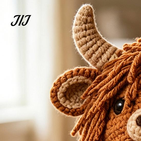 Creative Hobby for Adults Animal Hood Hat Crochet Kit, DIY Earflap Holiday Gift Idea Cute Craft Kit Beginners, Handmade Winter Headwear Complete Yarn