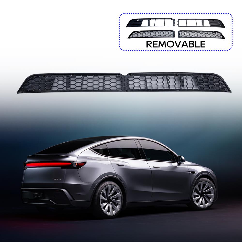 Lower Bumper Anti Insect Net For Tesla Model Y 2025 Launch Anti Dust Proof Inner Vent Grille Cover Insect-proof Front Cover