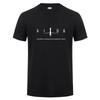 AIDA International Футболка Мужские Топы Хлопок Короткий Рукав Фридайвинг Мужская Футболка Футболка LH-272