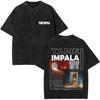 Ограниченная серия Стильная винтажная футболка с принтом рок-группы Tame Impala Deadbeat Унисекс Женская Повседневная Оверсайз Футболки Унисекс Ретро Уличная одежда