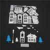 Новый дизайн Craft Metal Cutting Die House Building Decoration Scrapbook Album Paper Card Craft Embossing