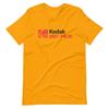 KODAK FILMS 80-е Графическая футболка с коротким рукавом Унисекс