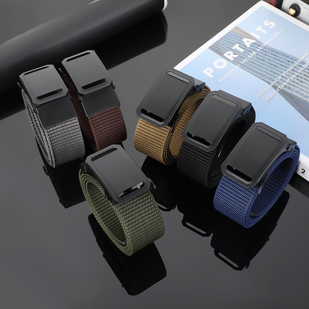 Нейлоновый брезентовый ремень с автоматической пряжкой для использования на открытом воздухе и в военных целях