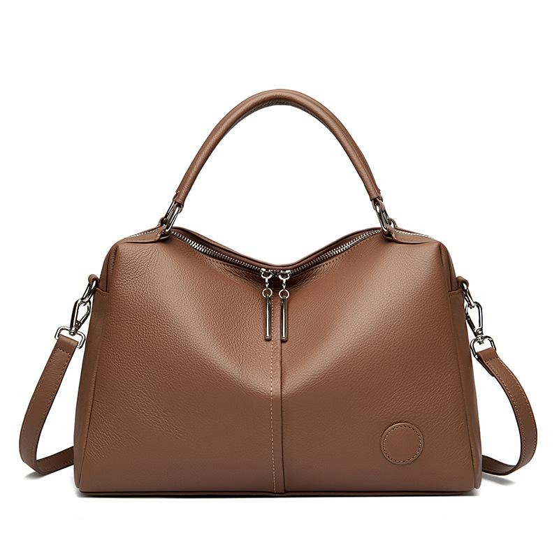 Сумка-подушка из коровьей кожи первого слоя, женская сумка из натуральной кожи, сумка-мессенджер премиум-класса, переносная сумка на одно плечо.