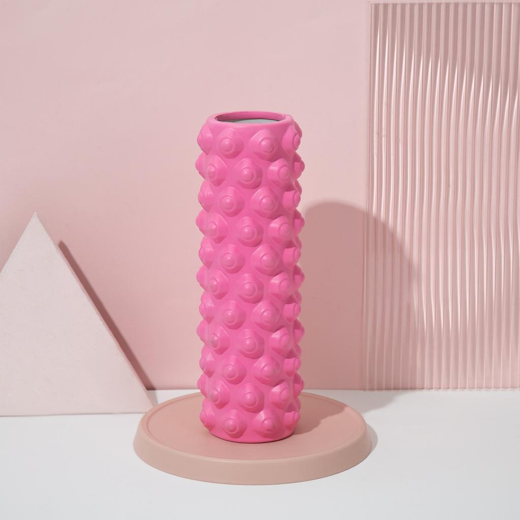 Connors Solid Foam Shaft Muscle Relaxation Skinny Leg Roller Massage Yoga Column Auxiliary Tools Supplies Equipment.