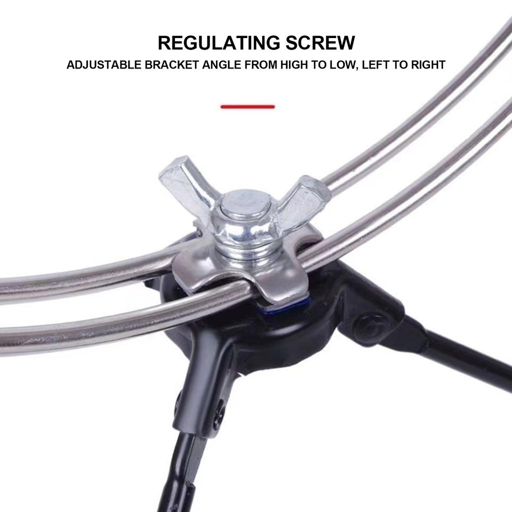 Adjustable Ice Fishing Rod Rack Fishing Rod Stand Ice Pole Holder Suitable for Most Spinning Reels