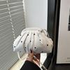 Женская яркая цветочная маленькая сумка через плечо Летняя минималистичная плиссированная сумка-ракушка Кроссбоди для ежедневных поездок на работу и повседневных выходов AVE