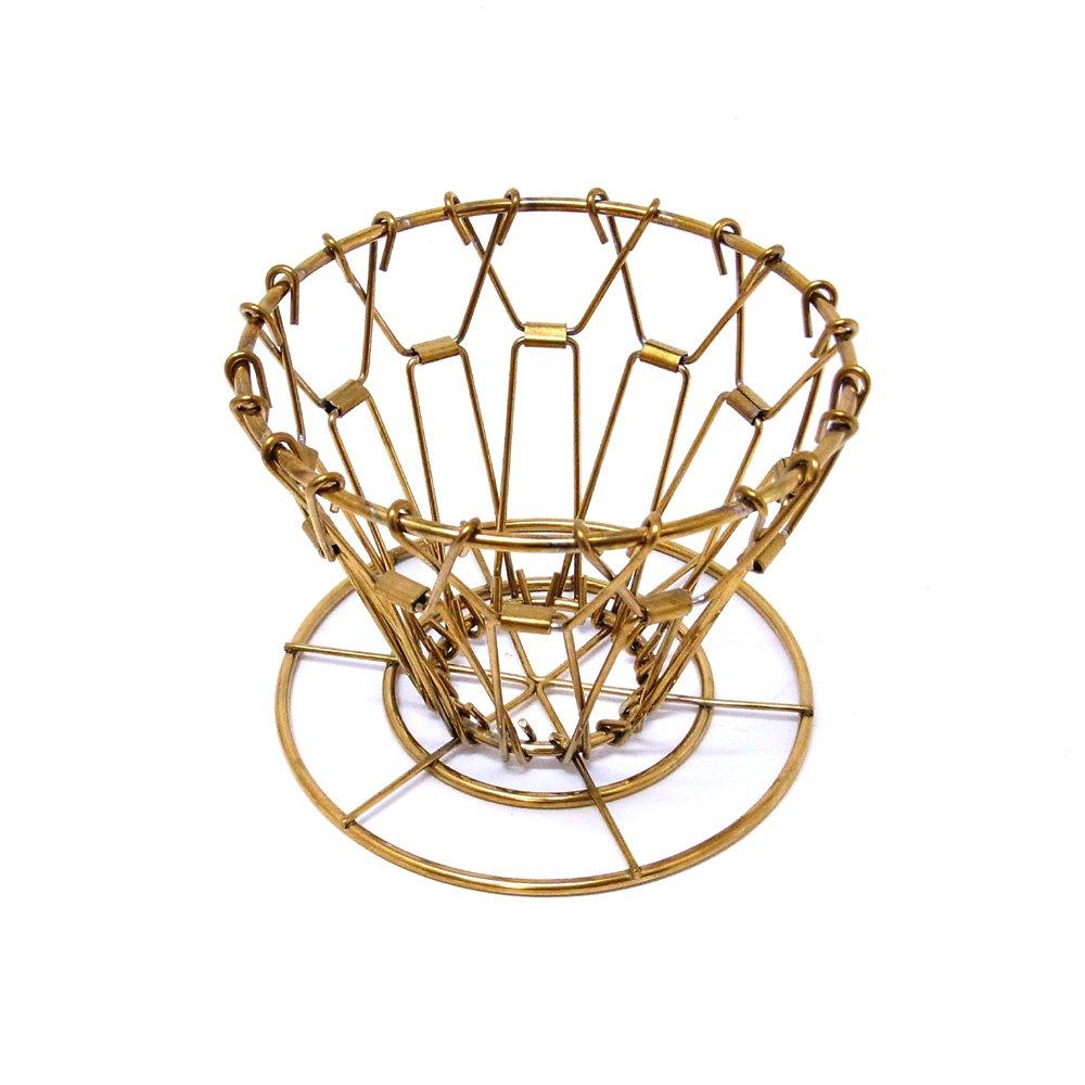 Brass Collapsible Coffee Dripper by Kikkerland