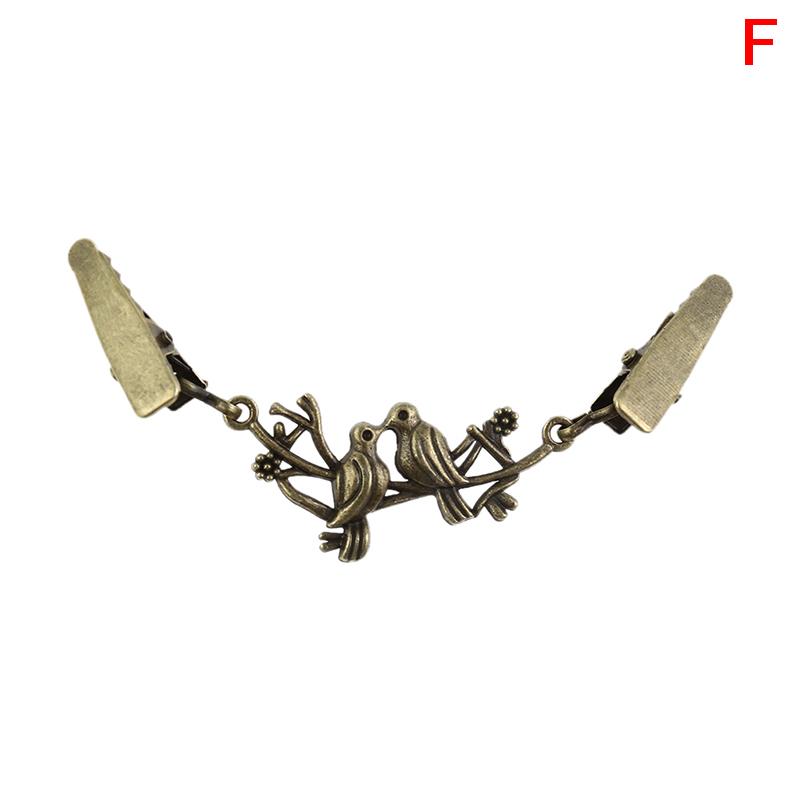 Воротник рубашки, кардиган, заколка, брошь для шали, застежка-уточка, застежка для свитера, блузки, булавка