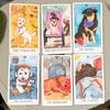 Dog Tarot Deck 78 Cards 10.3*6cm Based on Rider Waite System Cute Canine Watercolor Illustrations - Unique Dog Lover Gift