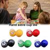 1 Set Dice Cup with Clear Cover Base 5 Dot Dice Manual Shaker Cup Adults Family Night Bar Party Gambling Drinking Board Game Casino Equipment