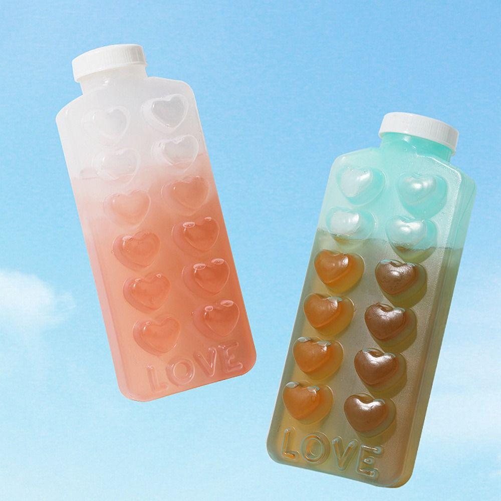 Multifunctional Ice Cube Mold Love Heart Ice Cube Box New Press Ice Cube Tray