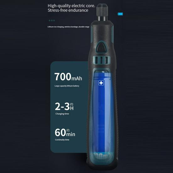1 комплект, электрическая шлифовальная машина, перезаряжаемая, 3-ступенчатая, микроповоротный инструмент, нефритовая резьба, беспроводная шлифовальная машина, гравер, ручка для мастерской